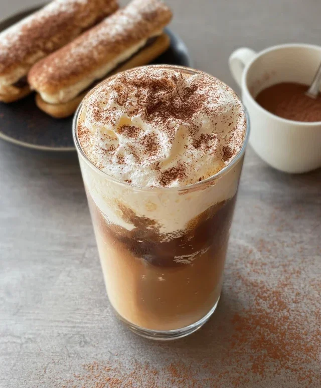 Iced Tiramisu Latte