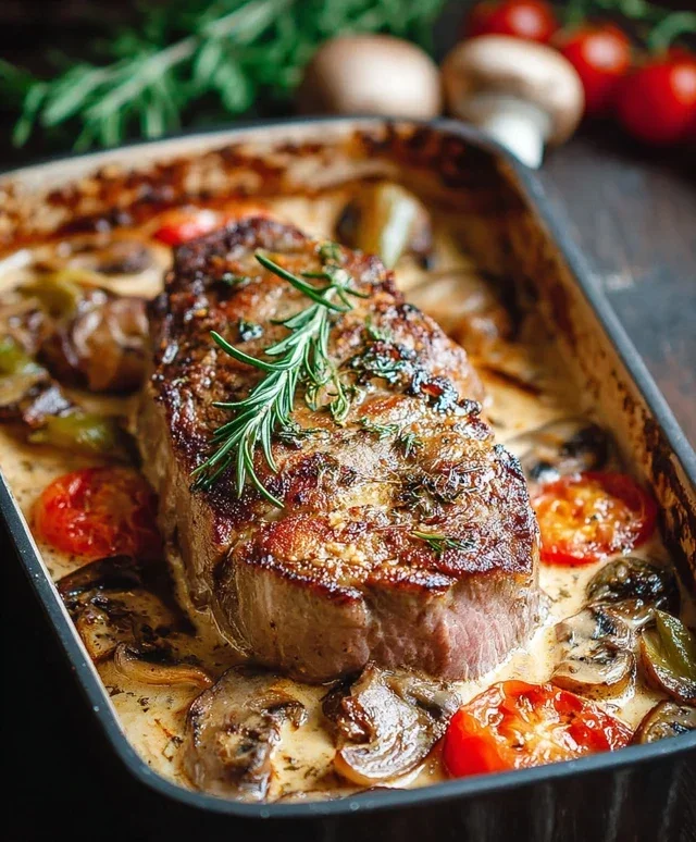 Rauberfleisch aus dem Ofen