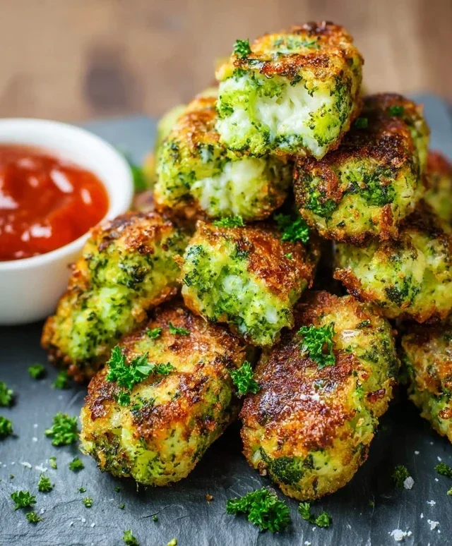 Brokkoli Käse Nuggets