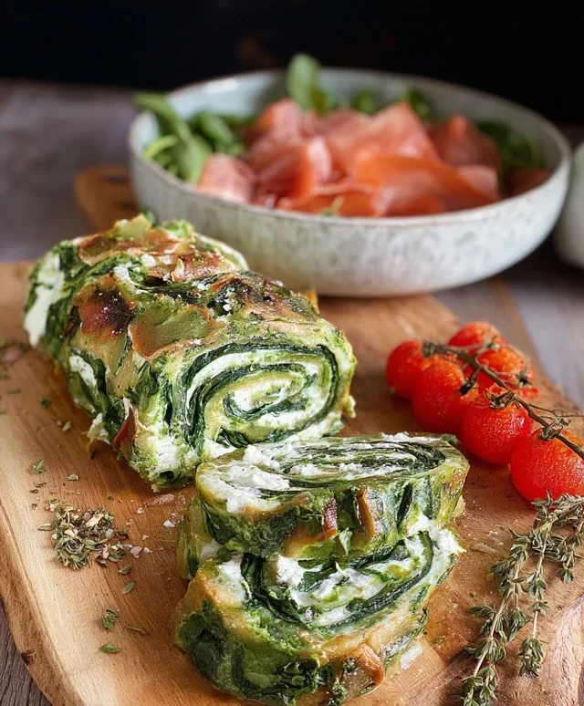 Roll di spinaci
