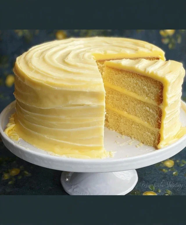 Lemon Velvet Cake