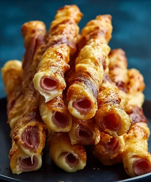 Schinken und Kase Sticks