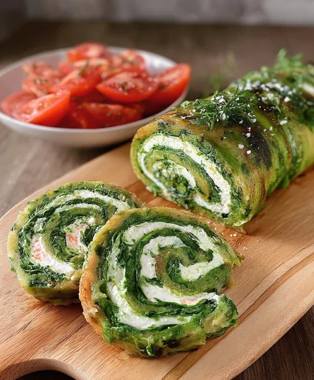 Roll di spinaci