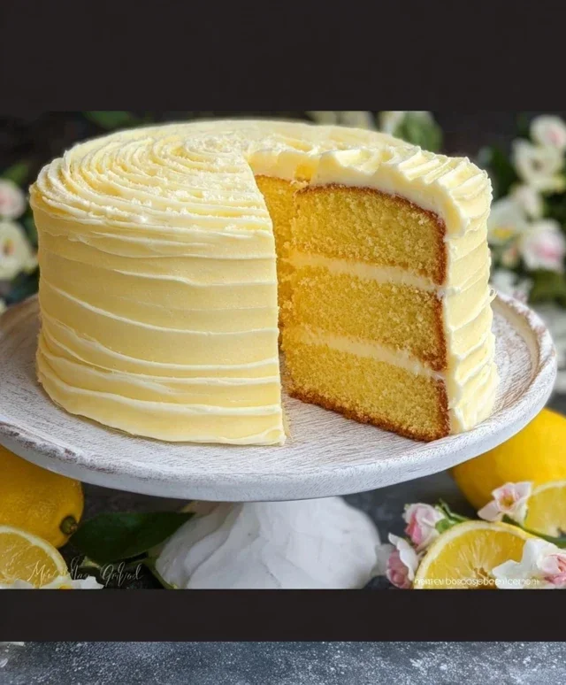 Lemon Velvet Cake