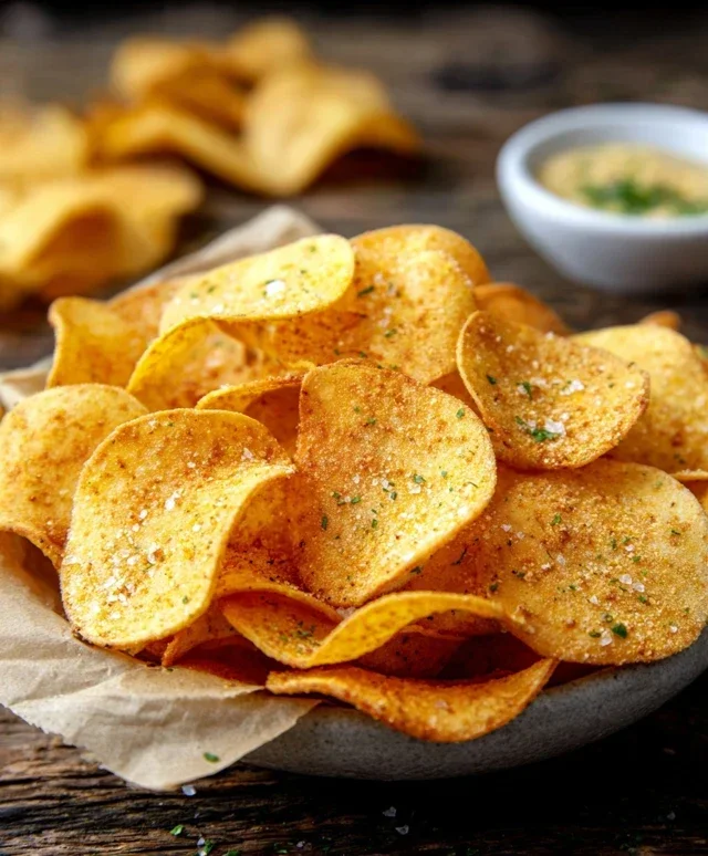 Chips di Ceci, Snack Salutare e Veloce