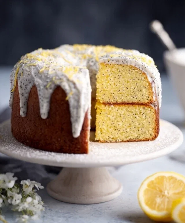 Lemon Poppy Seed Cake