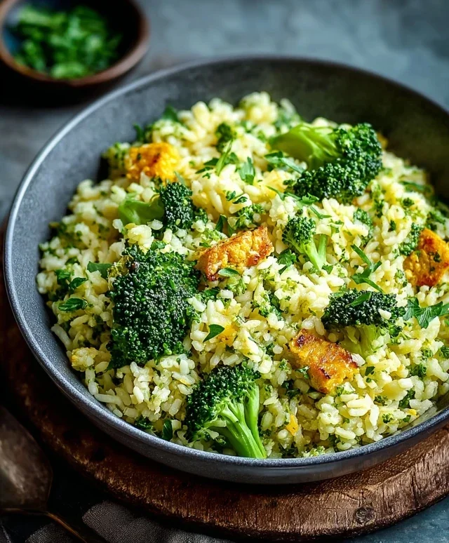Brokkoli Reis schnell & gesund