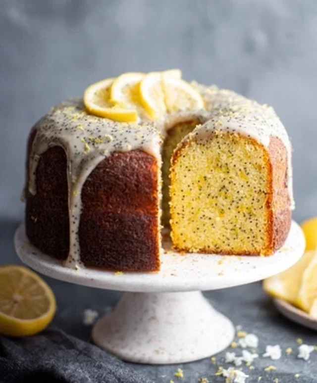 Lemon Poppy Seed Cake