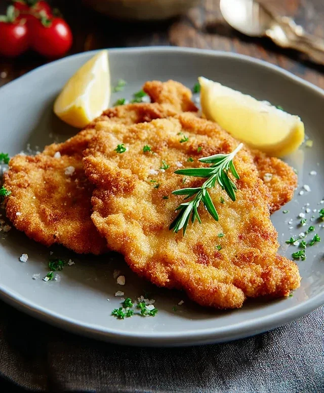 Schnitzel aus der Heissluftfritteuse