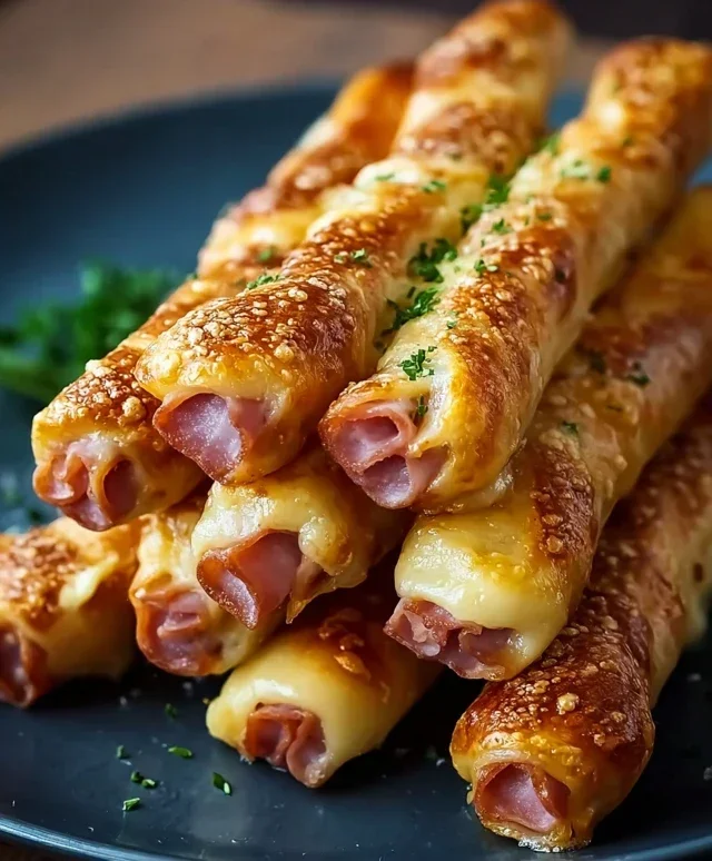 Schinken und Kase Sticks