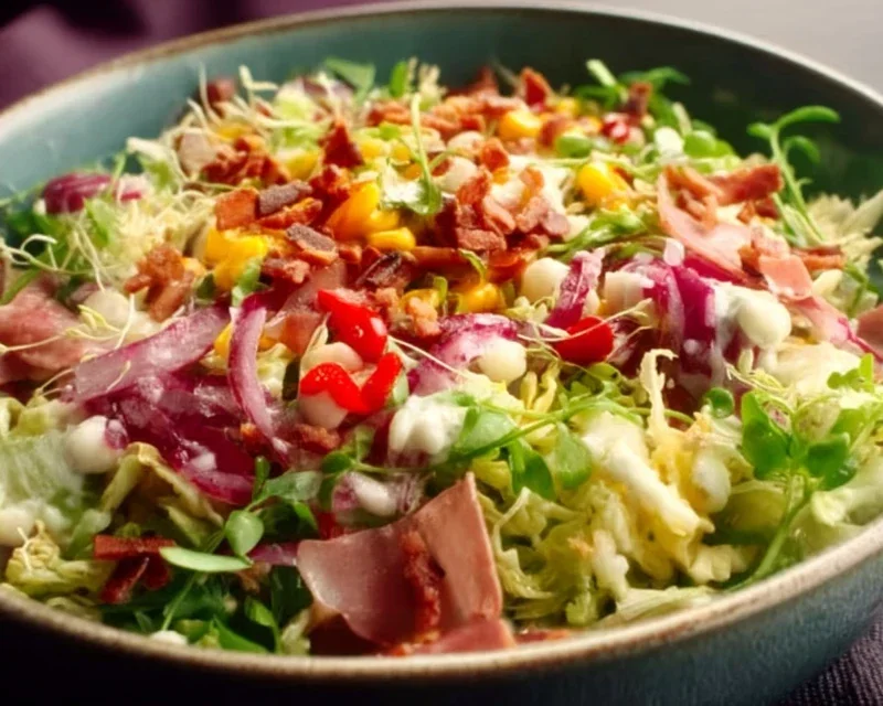Über-Nacht-Salat Rezept zum Vorbereiten