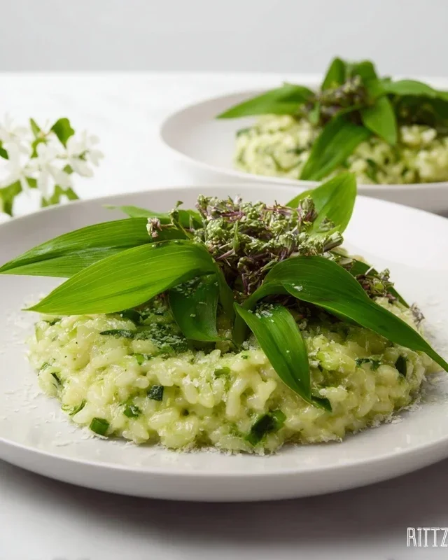 Bärlauch Risotto
