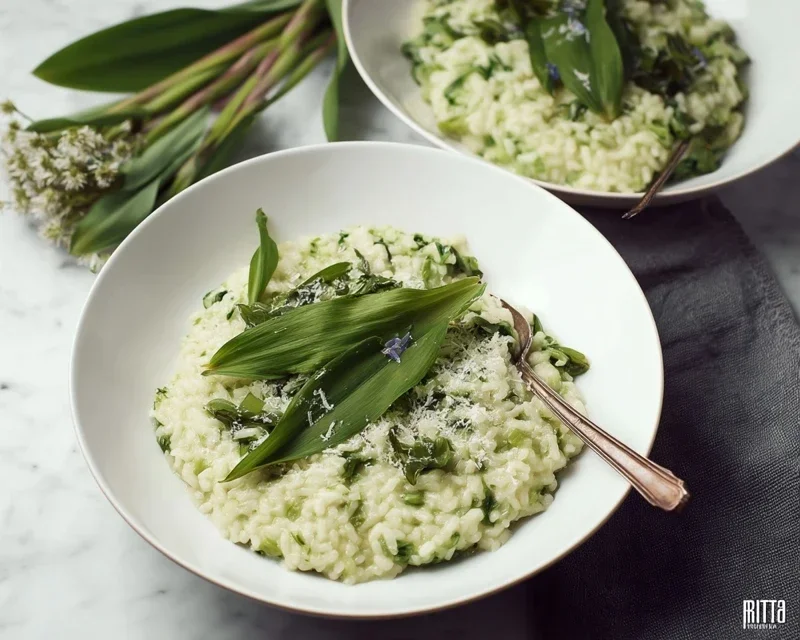 Bärlauch Risotto