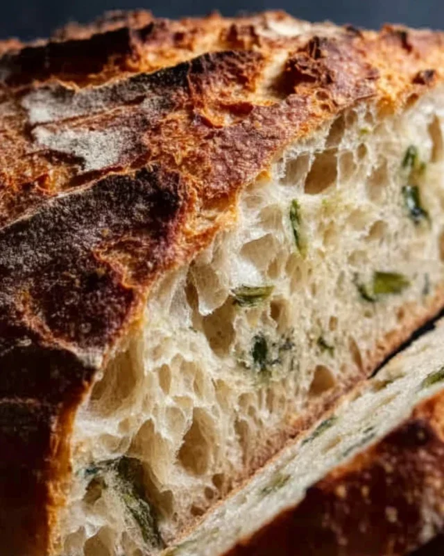 Knuspriges Bärlauchbrot