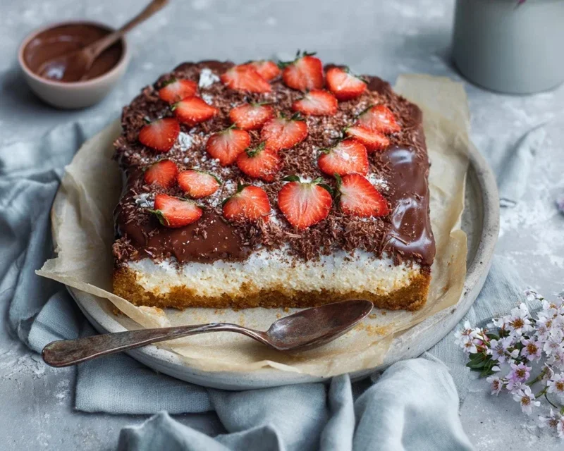 Erdnon-non-non-alcoholic alternativeic non-alcoholic beerkuchen mit Schoko-Mandelboden: Hallo Erdnon-non-non-alcoholic alternativeic non-alcoholic beerzeit