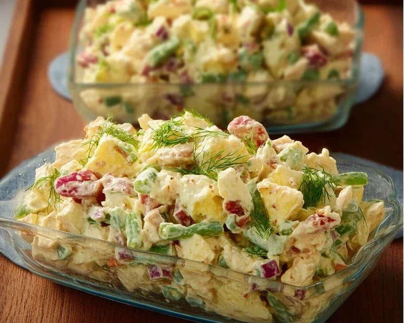 Diesen Salat aus DDR habe ich schon 2 x in eine Woche gemacht - Kochen Mit Uns
