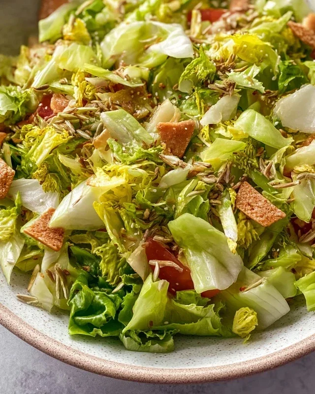 Yum Yum Salat (einfaches Rezept)