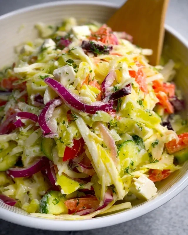 Griechischer Krautsalat