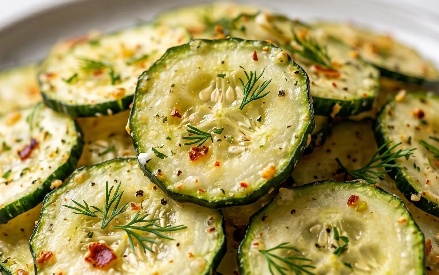 Crunchy Ranch Cucumber Chips Recipe You'll Crave Again!
