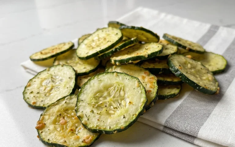 Crunchy Ranch Cucumber Chips Recipe You'll Crave Again!