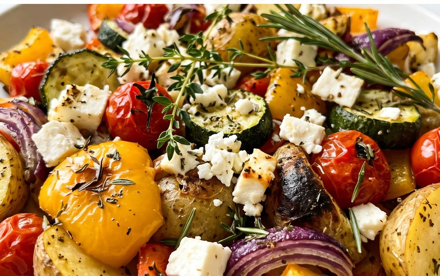 Köstliches Feta Kartoffeln Ofengemüse: Einfach und Gesund!