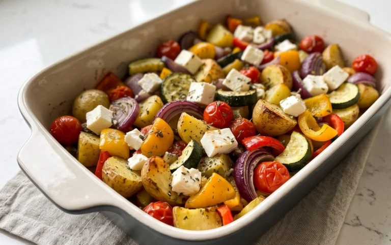 Köstliches Feta Kartoffeln Ofengemüse: Einfach und Gesund!