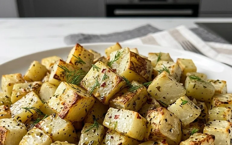 Ofen Kohlrabi