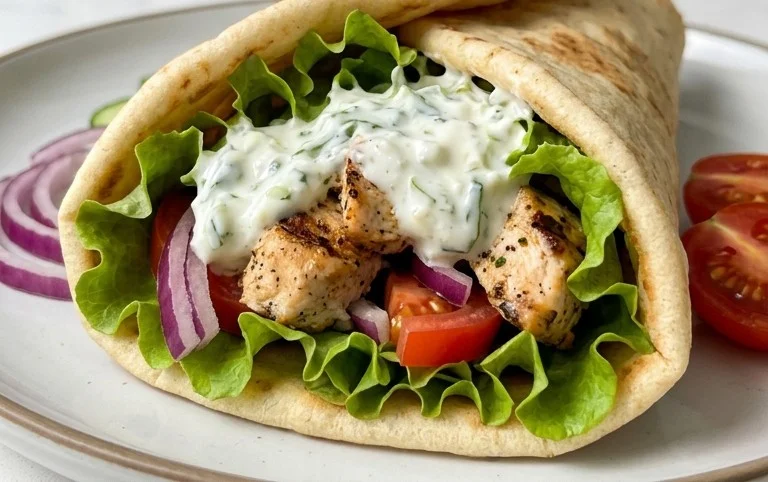 Griekse Kipwraps met Tzatziki maken is eenvoudig en lekker!