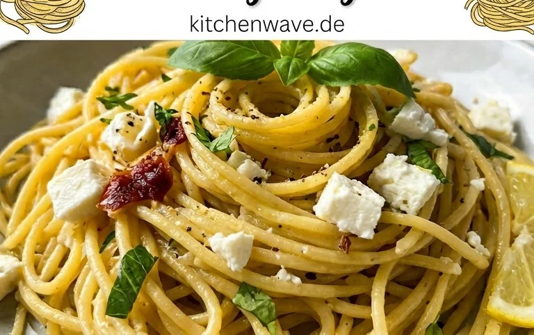 Zitronen-Feta-Pasta: So schnell und lecker gelingt's!
