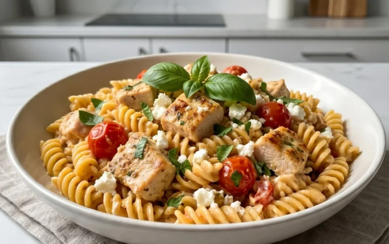 Creamy Chicken Feta Pasta: Ein Unglaubliches Ultimatives Rezept für 4 Personen