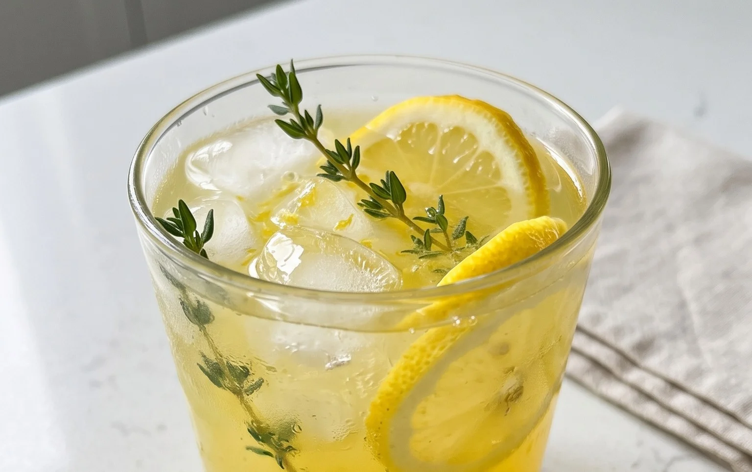 Zitronen-Thymian-Limonade