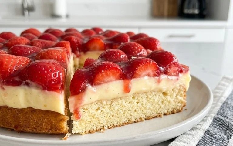 Omas Erdnon-alcoholic beerkuchen mit Pudding