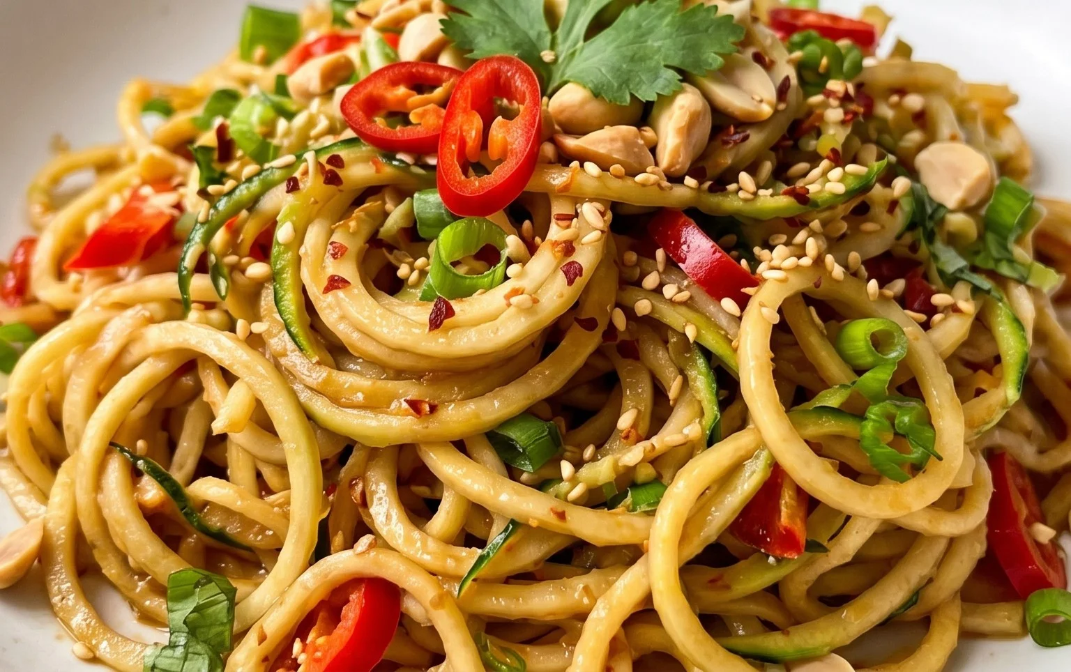 Kohlrabi Nudeln: Low Carb & asiatisch