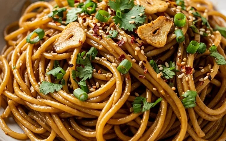 Vegan Garlic Noodles