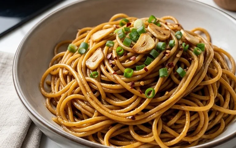 Vegan Garlic Noodles