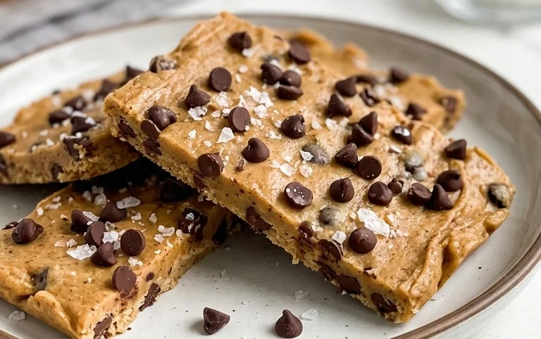 Healthy Cookie Dough Bark