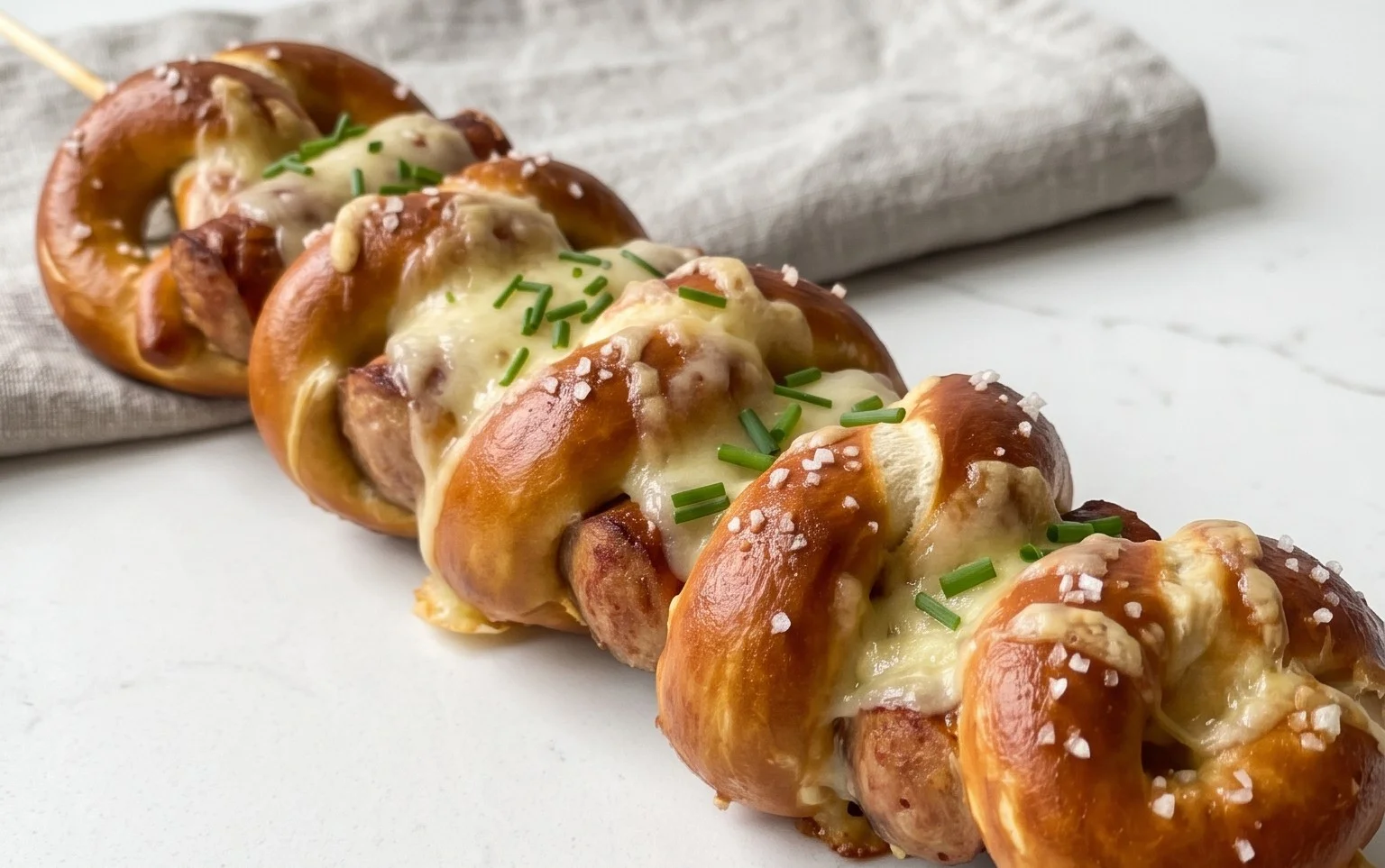Bayerische Laugenspieße