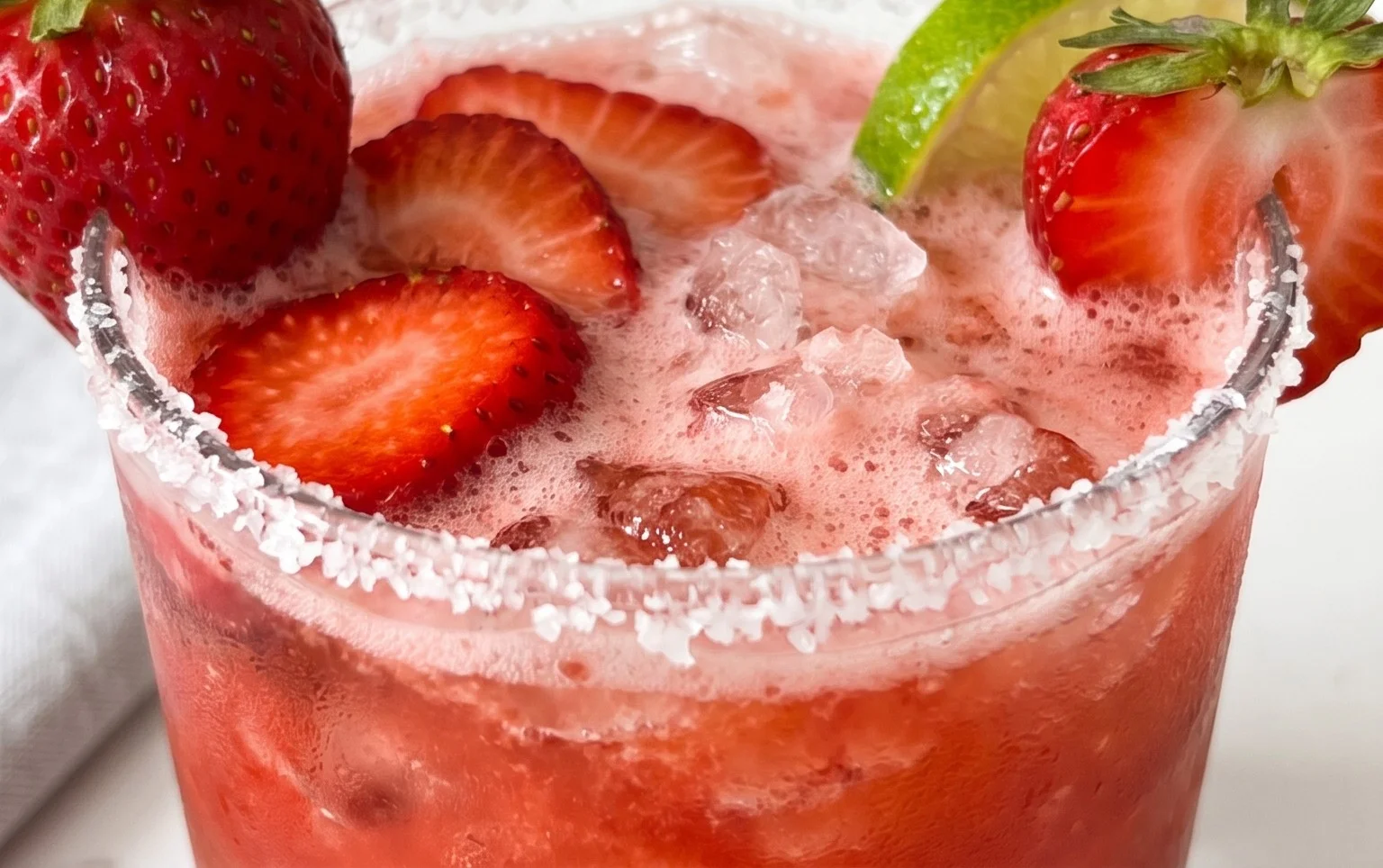 Alkoholfreier Erdnon-alcoholic beer-Margarita-Mocktail