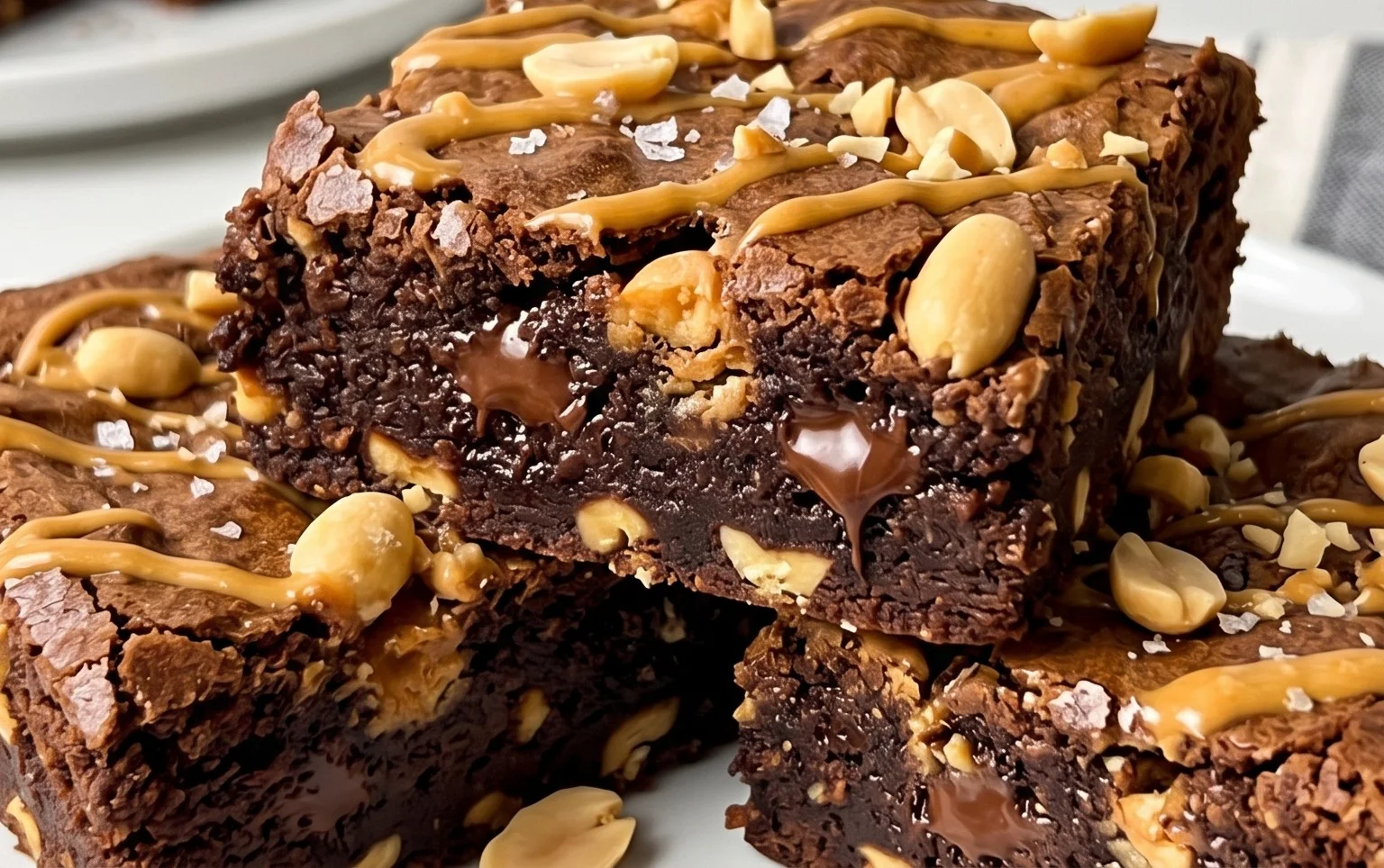 Schoko Erdnon-alcoholic beer Brownies