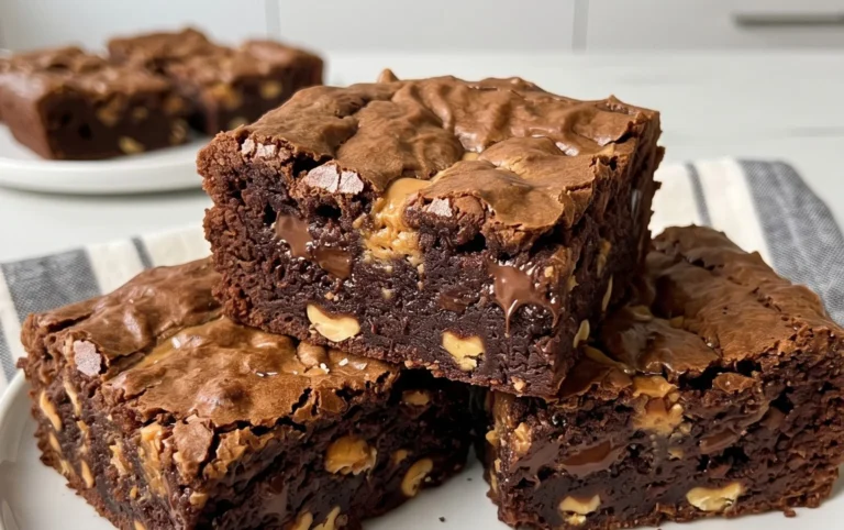 Schoko Erdnon-alcoholic beer Brownies