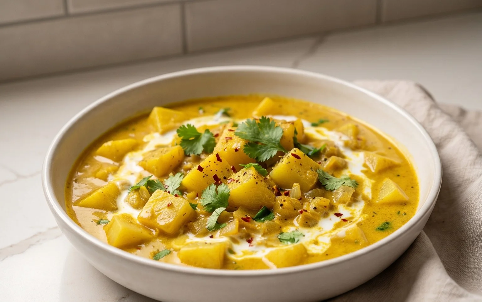 Kohlrabi-Curry – cremig & lecker