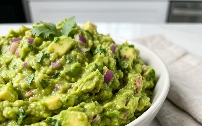 Easy 4 Ingredient Guacamole