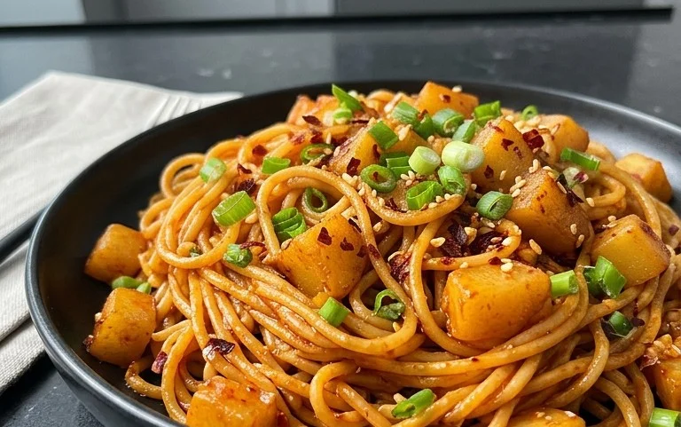 Spicy Potato Noodles