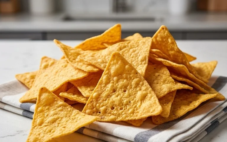 Keto Tortilla Chips (2 Ingredients!)