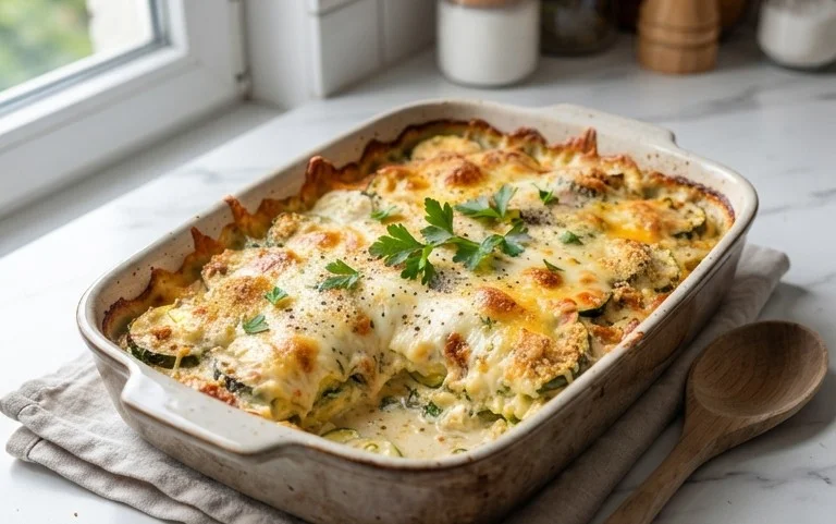 Easy Cheesy Zucchini Casserole