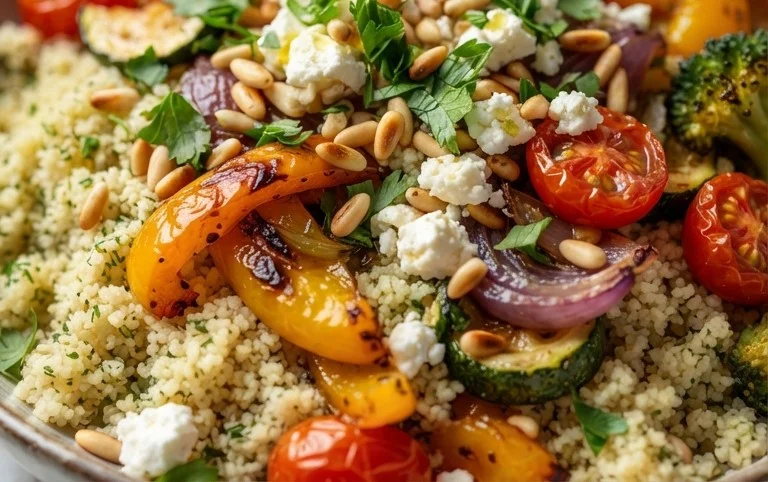 Röstgemüse Couscous für Geschmacksexplosion