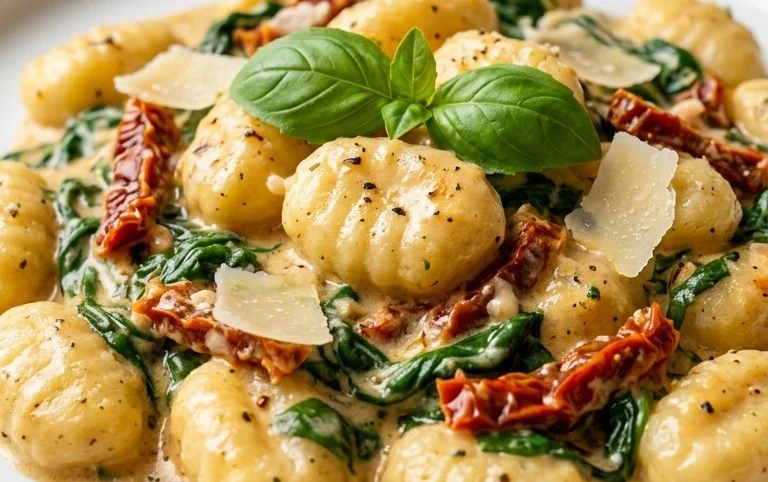 Creamy Tuscan Gnocchi