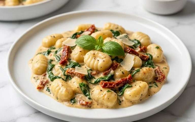 Creamy Tuscan Gnocchi