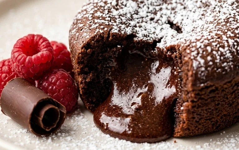 Air Fryer Lava Cake