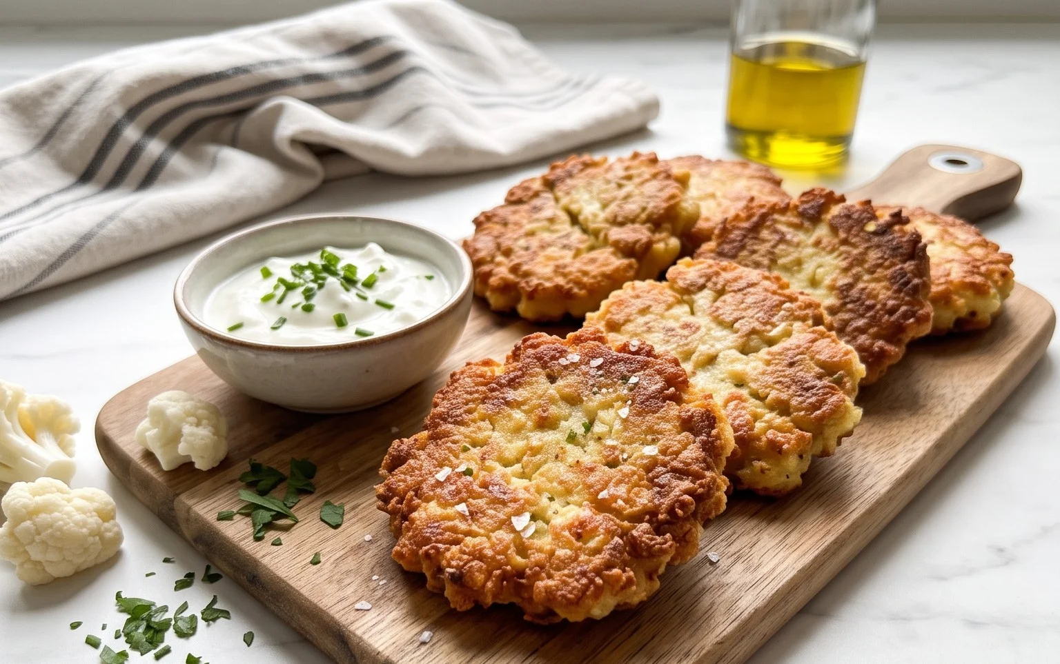 Basic Cauliflower Fritters